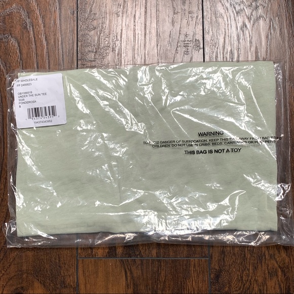 NWT Free People Under The Sun Tee in Ponderosa - Picture 6 of 6